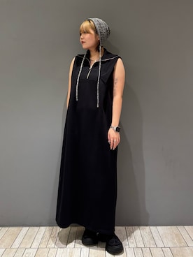 「アイテム（ニットキャップ/ビーニー）」を使った、nagisaさん（レディース・154cm）の夏コーディネート