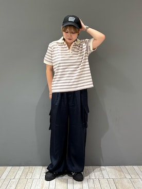「SMELLY（スメリー）のアイテム」を使った、nagisaさん（骨格ストレート・レディース・154cm）の夏コーディネート