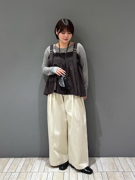 nagisaさん（レディース・154cm）の春コーディネート