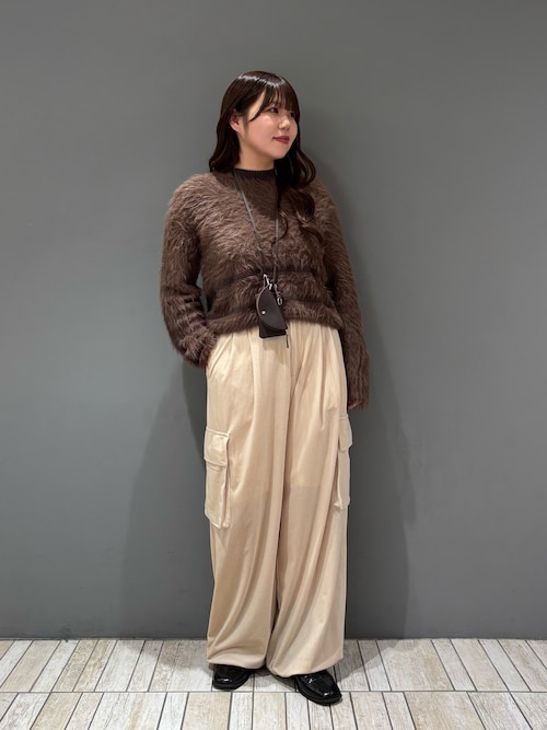 セール】ベロアカーゴパンツ（その他パンツ）｜KBF（ケイビーエフ）の