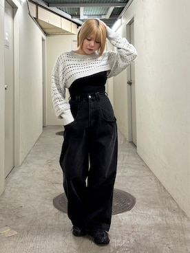 「KBF（ケイビーエフ）のアイテム」を使った、nagisaさん（レディース・154cm）の夏コーディネート