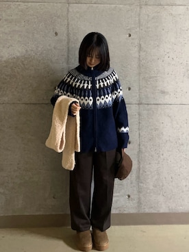 Nanaさん（レディース・155cm）の秋コーディネート