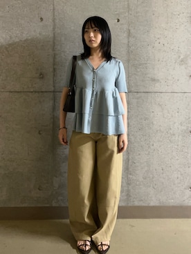 Nanaさん(レディース・155cm)の夏コーディネート