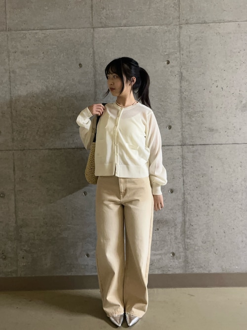 アーバンリサーチ☆CEPIE.シアーワイドロングスリーブチュニック UVケアチュニックシャツ(UVカット・洗濯機OK・洗濯後シワになりにくい