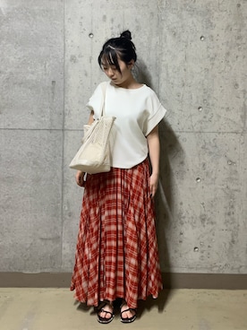 Nanaさん(レディース・155cm)の夏コーディネート