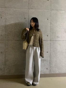 Nanaさん（レディース・155cm）の春コーディネート