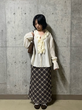 Nanaさん(レディース・156cm)の秋コーディネート