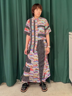 namikiさん（レディース・166cm）の春コーディネート