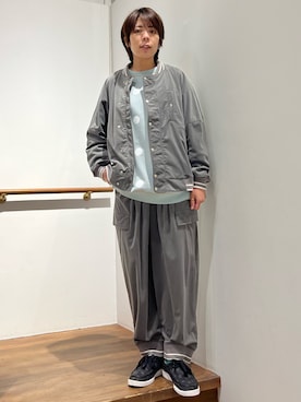 「ミントグリーン」｜namikiさん（レディース・166cm）の秋コーディネート