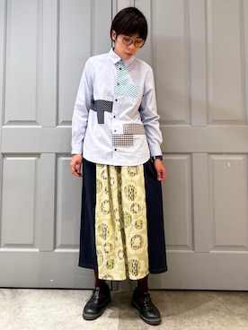 「FRAPBOIS」｜namikiさん（レディース・166cm）の冬コーディネート
