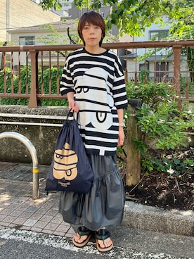 namikiさん（レディース・166cm）の夏コーディネート