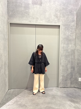 「CIAOPANIC TYPY（チャオパニックティピー）のアイテム」を使った、yuu さん（骨格ナチュラル・レディース・147cm）の夏コーディネート