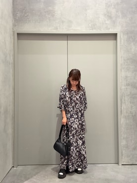 「CIAOPANIC TYPY（チャオパニックティピー）のアイテム（ワンピース/ドレス）」を使った、yuu さん（レディース・147cm）の夏コーディネート