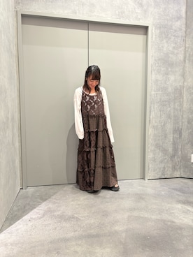 「CIAOPANIC TYPY（チャオパニックティピー）のアイテム（ワンピース/ドレス）」を使った、yuu さん（レディース・147cm）の夏コーディネート