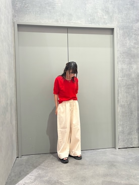「CIAOPANIC TYPY（チャオパニックティピー）のアイテム」を使った、yuu さん（骨格ナチュラル・レディース・147cm）の夏コーディネート
