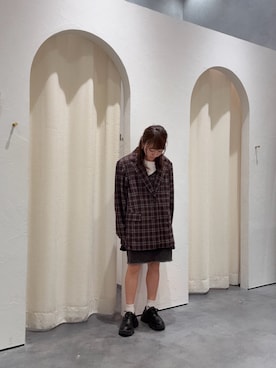 yuu さん（骨格ナチュラル・レディース・147cm）の秋コーディネート