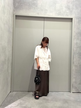 「CIAOPANIC TYPY（チャオパニックティピー）のアイテム」を使った、yuu さん（骨格ナチュラル・レディース・147cm）の夏コーディネート
