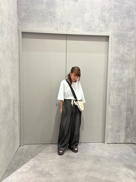 「CIAOPANIC TYPY（チャオパニックティピー）のアイテム」を使った、yuu さん（レディース・147cm）の夏コーディネート