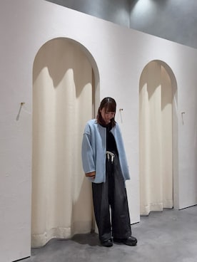 yuu さん（骨格ナチュラル・レディース・147cm）の冬コーディネート