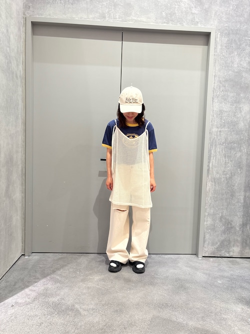 セール】【willow】ポイント裾刺繍デニム（その他パンツ