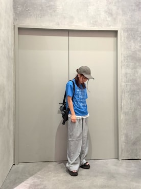 「アイテム（キャミソール）」を使った、yuu さん（レディース・147cm）の夏コーディネート