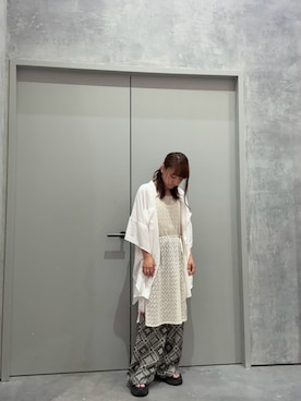 「CIAOPANIC TYPY（チャオパニックティピー）のアイテム」を使った、yuu さん（骨格ナチュラル・レディース・147cm）の夏コーディネート