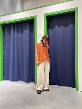yuu さん（骨格ナチュラル・レディース・147cm）の夏コーディネート
