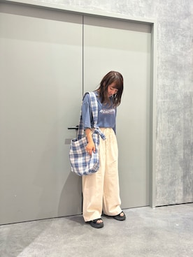 「CIAOPANIC TYPY（チャオパニックティピー）のアイテム」を使った、yuu さん（骨格ナチュラル・レディース・147cm）の夏コーディネート