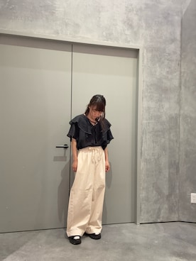 「CIAOPANIC TYPY（チャオパニックティピー）のアイテム」を使った、yuu さん（骨格ナチュラル・レディース・147cm）の夏コーディネート