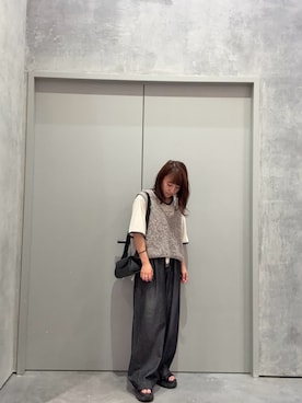 「CIAOPANIC TYPY（チャオパニックティピー）のアイテム」を使った、yuu さん（骨格ナチュラル・レディース・147cm）の夏コーディネート