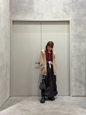 yuu さん（骨格ナチュラル・レディース・147cm）の秋コーディネート