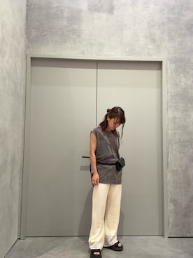 「きれいめコーディネート」｜yuu さん（レディース・147cm）の夏コーディネート