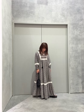 「CIAOPANIC TYPY（チャオパニックティピー）のアイテム（ワンピース/ドレス）」を使った、yuu さん（レディース・147cm）の夏コーディネート