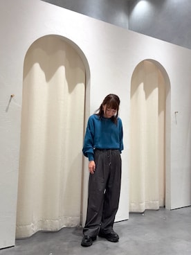yuu さん（骨格ナチュラル・レディース・147cm）の秋コーディネート