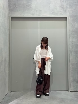 「CIAOPANIC TYPY（チャオパニックティピー）のアイテム」を使った、yuu さん（骨格ナチュラル・レディース・147cm）の夏コーディネート