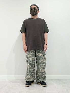 「アイテム（トップス）」を使った、3ckechinさん（メンズ・159cm）の秋コーディネート