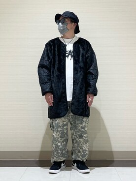 「NIKE SB（ナイキエスビー）のアイテム」を使った、3ckechinさん（メンズ・159cm）の春コーディネート