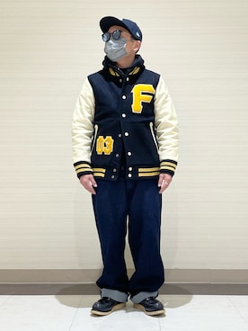 3ckechinさん（メンズ・159cm）の冬コーディネート