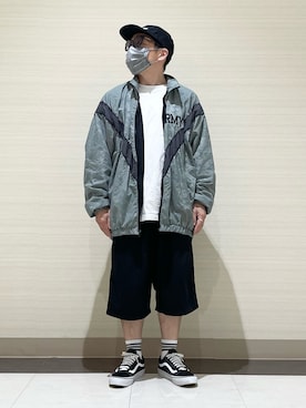 「ミリタリー」｜3ckechinさん（メンズ・159cm）の春コーディネート