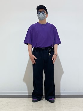 「アイテム（キーホルダー）」を使った、3ckechinさん（メンズ・159cm）の夏コーディネート