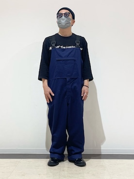 「アイテム（ニットキャップ/ビーニー）」を使った、3ckechinさん（メンズ・159cm）の秋コーディネート
