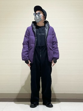 「PRADA（プラダ）のアイテム」を使った、3ckechinさん（メンズ・159cm）の冬コーディネート