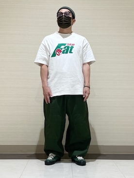 「アイテム（ニットキャップ/ビーニー）」を使った、3ckechinさん（メンズ・159cm）の秋コーディネート
