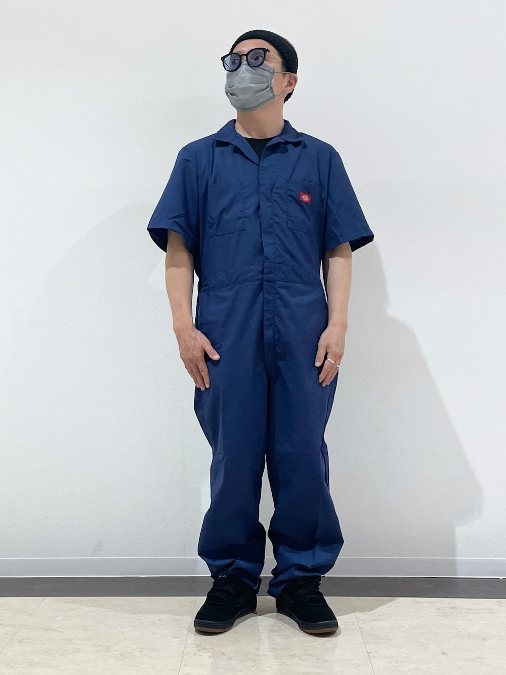 Dickies つなぎ 半袖 オールインワン ロケットタロンジップ 薄手 Dickies ディッキーズ 半袖つなぎ 作業着 メンズ レディース