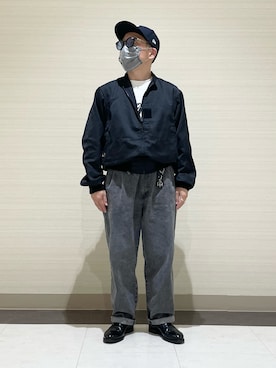 「アイテム（財布/小物）」を使った、3ckechinさん（メンズ・159cm）の春コーディネート