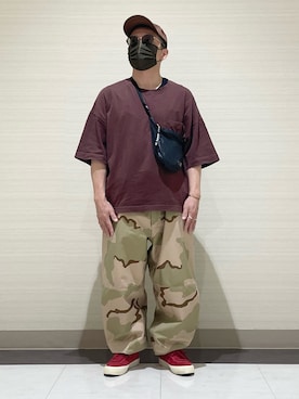 「アイテム（ファッション雑貨）」を使った、3ckechinさん（メンズ・159cm）の秋コーディネート