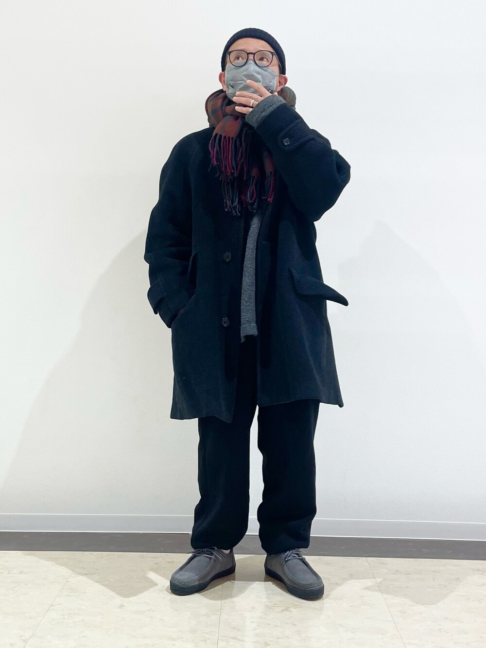UNITED ARROWS チェスターコート 低身長 PRE ジャガードチェスターコート