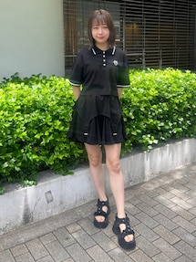 3D FLOWER SPORTS SANDALS/3Dフラワースポーツサンダル