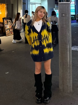 「SPIRALGIRL（スパイラルガール）のアイテム（トップス）」を使った、yumiさん（レディース・155cm）の秋コーディネート