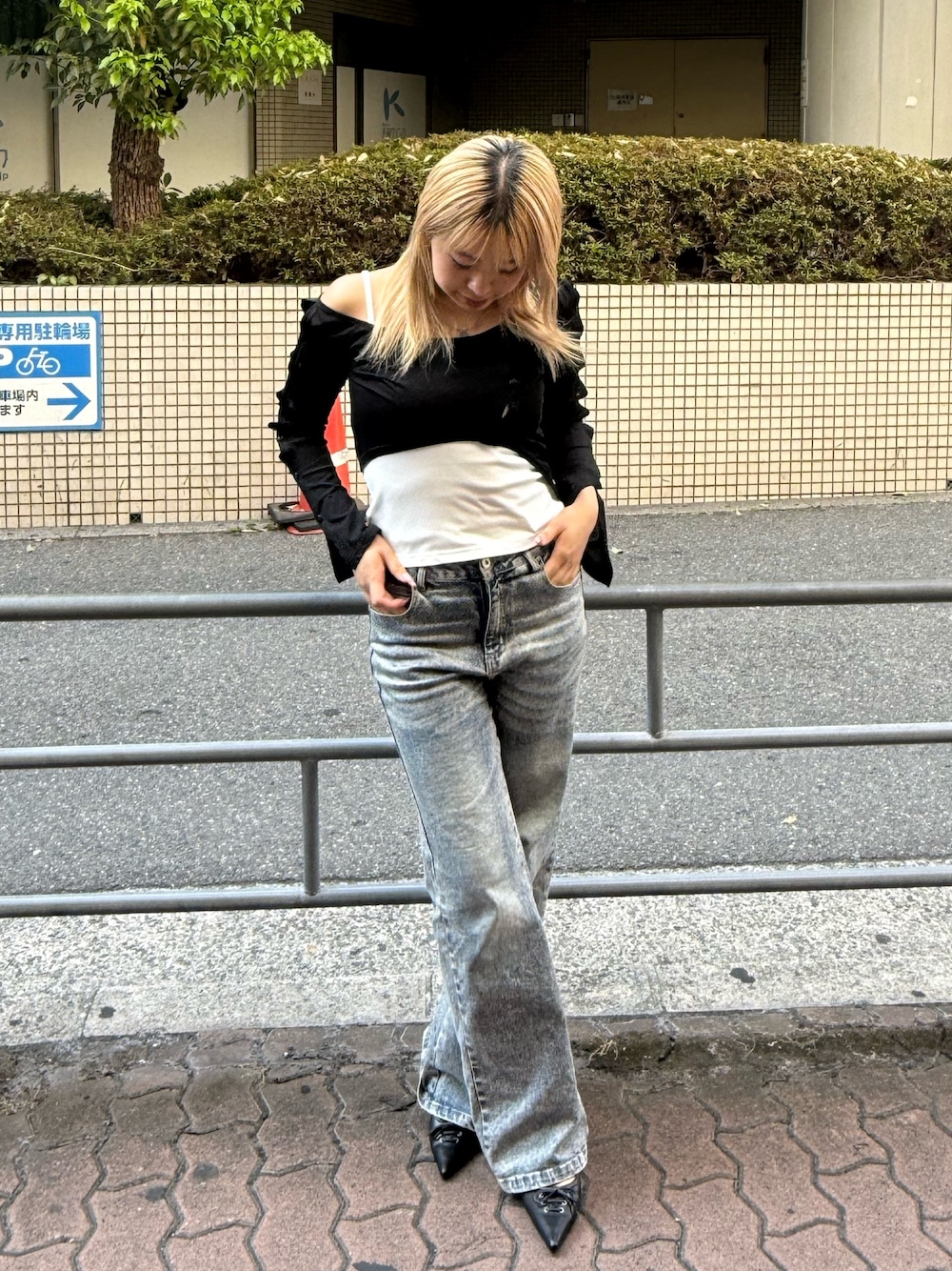 己☆ スパイラルガール　ジッパーデニムショートパンツ　＋夏服セットアップ スパイラルガール SPIRALGIRL フルジップデニムショートパンツ